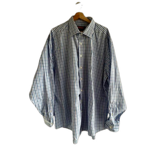 Men's Vineyard Vines Blue Gingham Check Shirt XXL